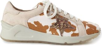 Myraswim Womens Luster Sneakers In Cow