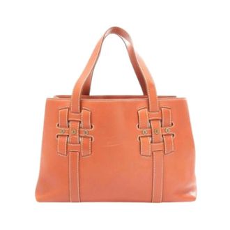 Celine Pre-owned Handbags, female, Brown, Size: ONE SIZE Pre-owned Vintage Tote Bag