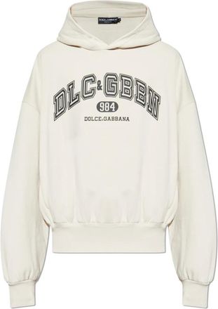 Dolce & Gabbana Hombre, Sudaderas, Beige, Talla: XS