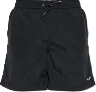 AllSaints Uomo, Costumi da bagno, Nero, S, new