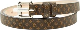 Louis Vuitton Pre-owned Belts, female, Brown, Size: ONE SIZE Pre-owned Standard Belt