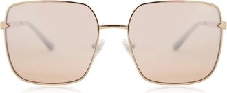 Guess GU7615 28U Womens Sunglasses Gold Size 56