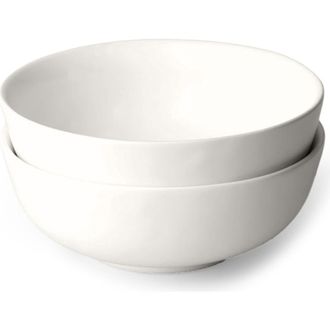 Fable Interiors The Ramen Set of 2 Bowls in Cloud White at Nordstrom