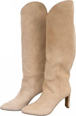 Mi.iM Womens Brielle Suede Boot In Taupe