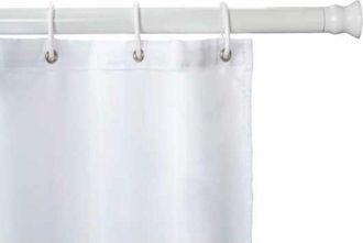 WENKO Barra di doccia telescopica extra forte bianco Wenko