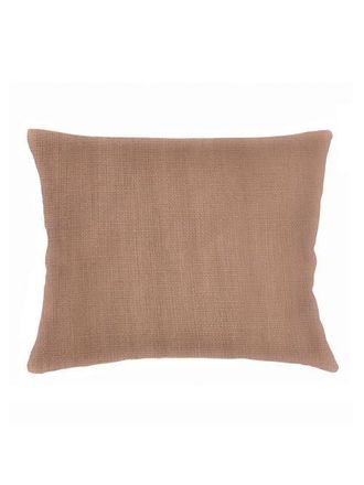 Anaya with Love So Soft Linen Luxe Blue Dutch Euro Pillow with Down Alternative Insert in Latte at Nordstrom, Size 28X36