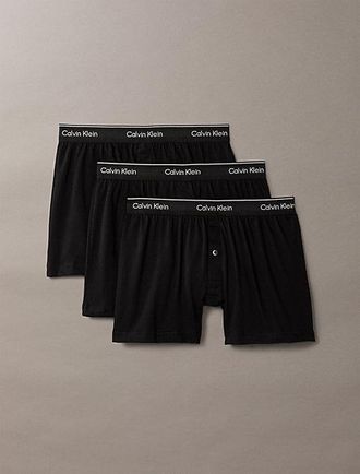 Calvin Klein Pack De 3 B&oacute;xers Sueltos De Punto Cotton Classics
