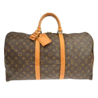 Louis Vuitton Pre-owned Weekend Bags, unisex, Brown, Size: ONE SIZE Pre-owned Keepall bag