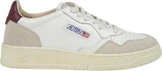 Autry Medalist Low - Dames - Sneakers - Wit - 39 EU - Leer - Schoenen