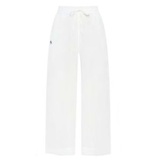 Polo Ralph Lauren Wide Trousers, female, Beige, Size: XS Pantalone