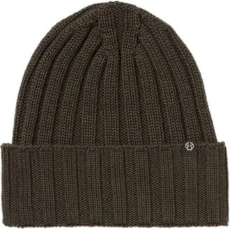 Chevalier Point Wool Beanie M&uuml;tze - Unisex | oliv