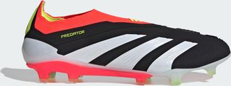 adidas adidas Performance Mens Predator Elite Laceless Firm Ground Football Boots - Black - Size UK 11.5