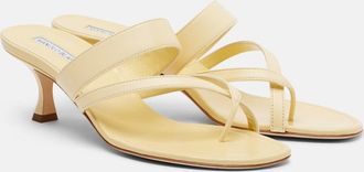 Manolo Blahnik Sandalias Susa de piel