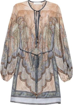 Zimmermann Dames, Jurken, Veelkleurig, Maat: L Leer