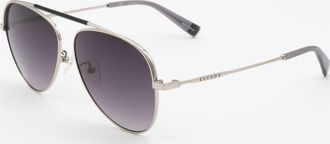 Escada Womens 58mm Silver Sunglasses