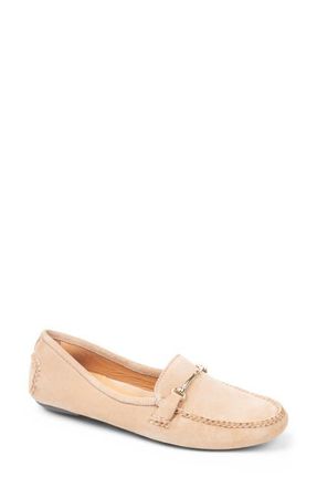 Patricia Green Caroline Moc Toe Bit Loafer in Tan Suede at Nordstrom, Size 8.5