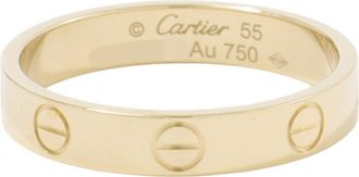 Cartier Yellow Gold Yellow Gold (18K) Band Ring (Pre-Owned)