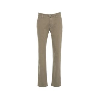 Jacob Cohen Straight Trousers, male, Gray, Size: W32 Bobby Pants