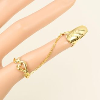 C&A Yellow Gold Yellow Gold (18K) Band Ring (Pre-Owned)