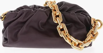 Bottega Veneta Borsa in Pelle THE CHAIN POUCH con Chiusura Magnetica Bottega Veneta