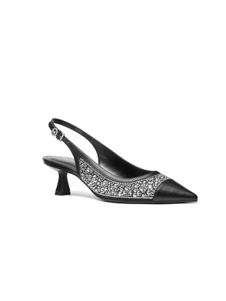 Michael Kors Slingback-pumps Zwart
