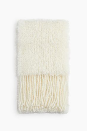 H&M Schal aus Mohairmix - White
