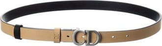 Dior Saddle Reversible Leather Belt