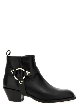 Sonora Womens Dulce Belt Ankle Boots