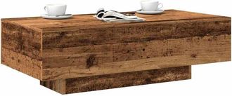 vidaXL Tavolino Salotto Legno Antico 100x49,5x31 cm Legno Multistrato - Vidaxl
