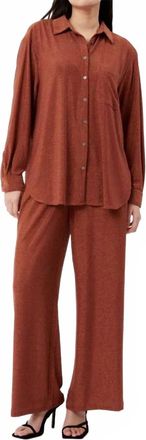 FRNCH Kaya Pants In Orange