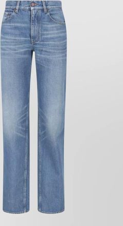 Chlo&eacute; tailored trousers belt loops back pockets