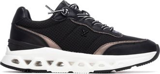 Xti Womens Casual Athletic Sneakers In Black