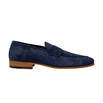 Alexander 1910 Schoenen, Heren, Blauw, 43 EU, Leer, Santorini Moccasin
