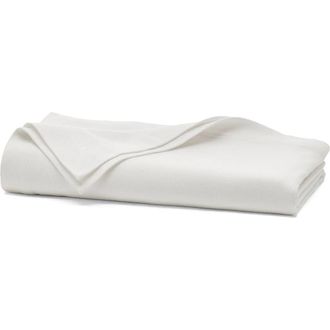 Boll & Branch Essential Organic Cotton Bed Blanket in White at Nordstrom, Size Twin