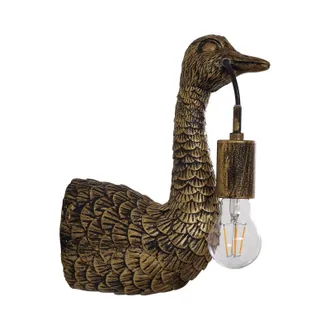 Lindby Lindby L&aacute;mpara De Pared nirvathia En Dorado Metal