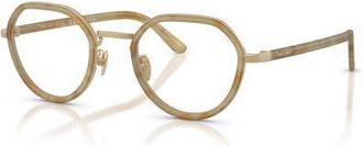 Giorgio Armani 47mm Round optical glasses in Tortoise at Nordstrom