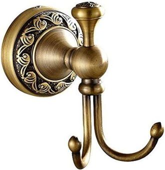 OEM Toalleros Retro De Doble Gancho Con Acabado En Bronce