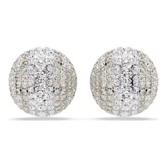 Swarovski Sublima Clip Oorbellen - Dames - Oorbellen - Wit - ONE Size - Accessoires