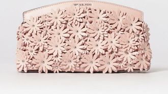 Michael Kors Clutch Athena in misto poliuretano con applicazioni floreali