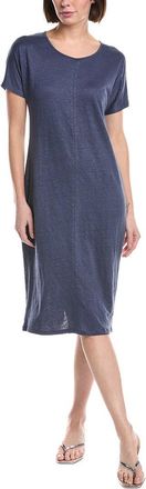 Majestic Filatures Linen-Blend T-Shirt Dress