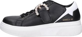 Emanuelle Vee Sneakers Zwart - Dames - Sneakers - Zwart - 38 EU - Schoenen