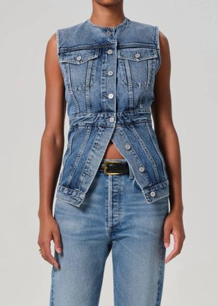 Citizens Of Humanity Idalene Vest In Terrace