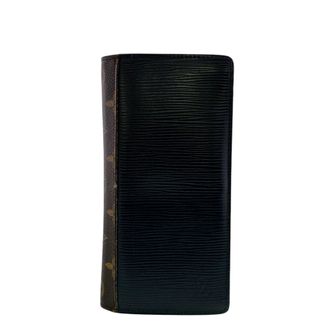 Louis Vuitton Epi Brown Leather Long Wallet (Bi-Fold) (Pre-Owned)