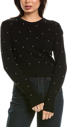 Brodie Little Pearl Crewneck Wool & Cashmere-Blend Sweater