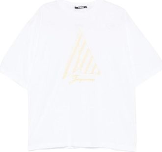 Jacquemus Hombre, Camisetas, Blanco, Talla: M