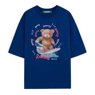 Barrow T-Shirts, male, Blue, Size: S Jersey T-Shirt