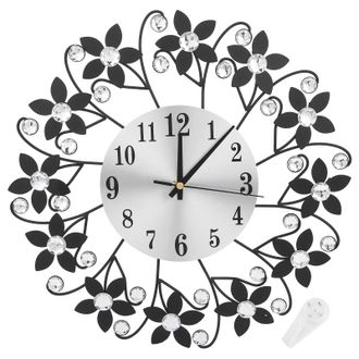 OEM 1 Reloj De Pared De Metal Con Efecto De Cristal 3d, Dise&ntilde;o Moderno Para Sala De Estar U Oficina