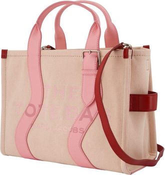 Marc Jacobs Womens The Medium Tote Shopper Bag - Marc Jacobs Cotton Pink Totes-Shopping-Bags