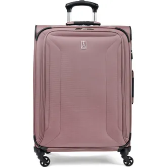 Travelpro Pilot Air 2 25 Expandable Medium Checked Spinner Luggage in Velvet Pink at Nordstrom Rack
