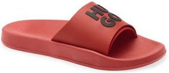 BOSS Nil Slide Sandal in Red at Nordstrom Rack, Size 12Us / 11Uk